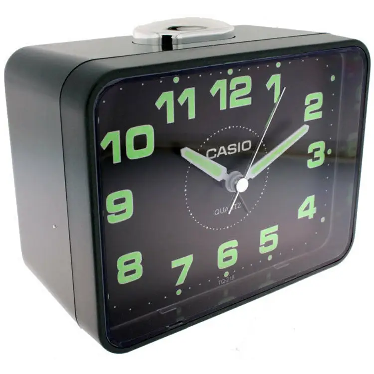 Casio Analog Quartz Snooze Beep Alarm Clock TQ218-1D - Misc
