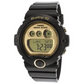 Casio Baby-G 200m Water Resistant Gold-Tone Dial Black Resin