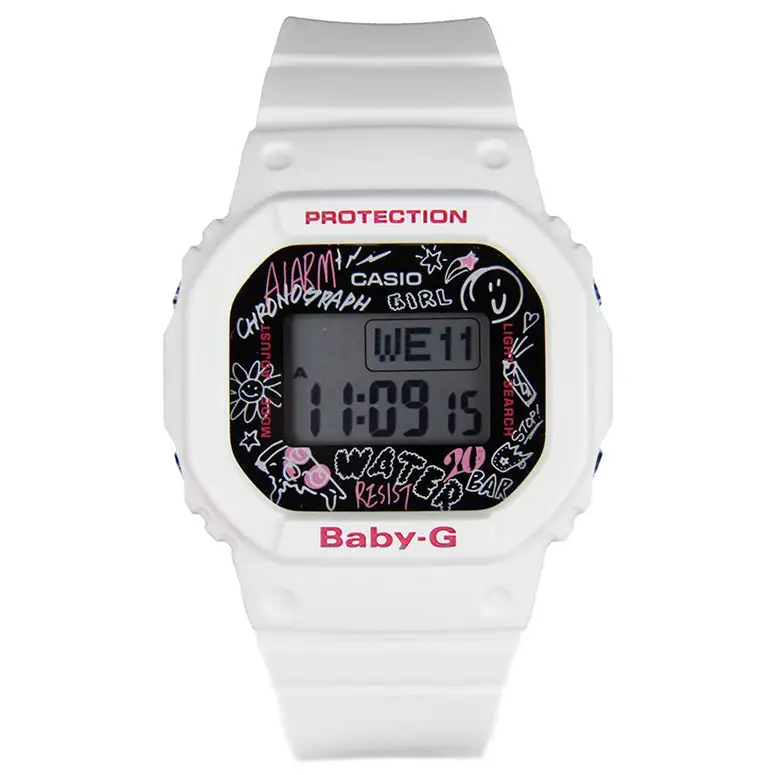 Casio Baby-G Graffiti Watch BGD560SK-7 - Misc