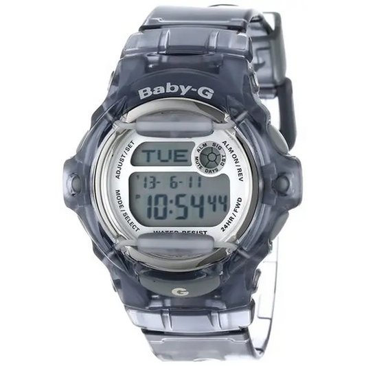Casio Baby-G Gray Shock Resistant Watch BG169R-8 - Watches