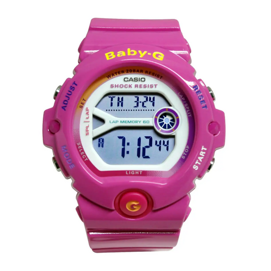 Casio Baby-G Runner’s Series Shock Resistant Hot Pink Watch