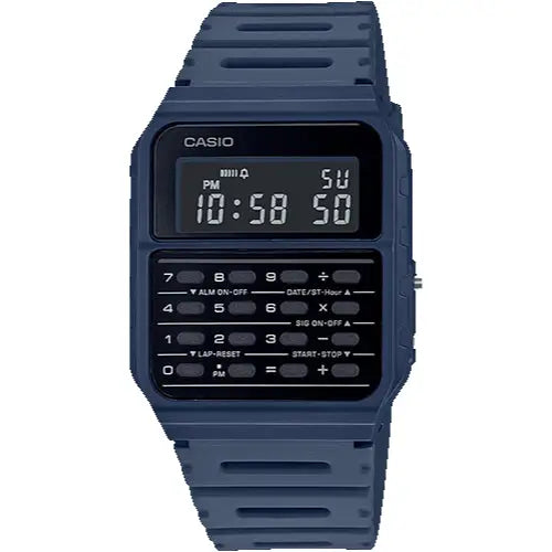 Casio CA53WF-2B Calculator Navy Watch - Misc