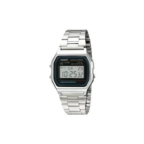 Casio Digital Watch 30M Water Resistant Alarm A158-1 -