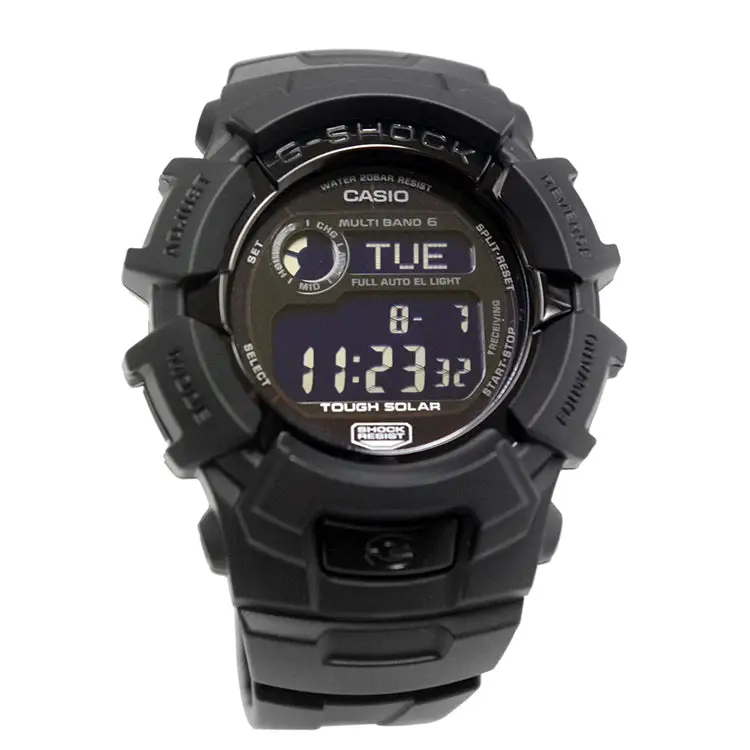 Casio G-Shock Atomic Solar 200m Digital Black Resin Watch
