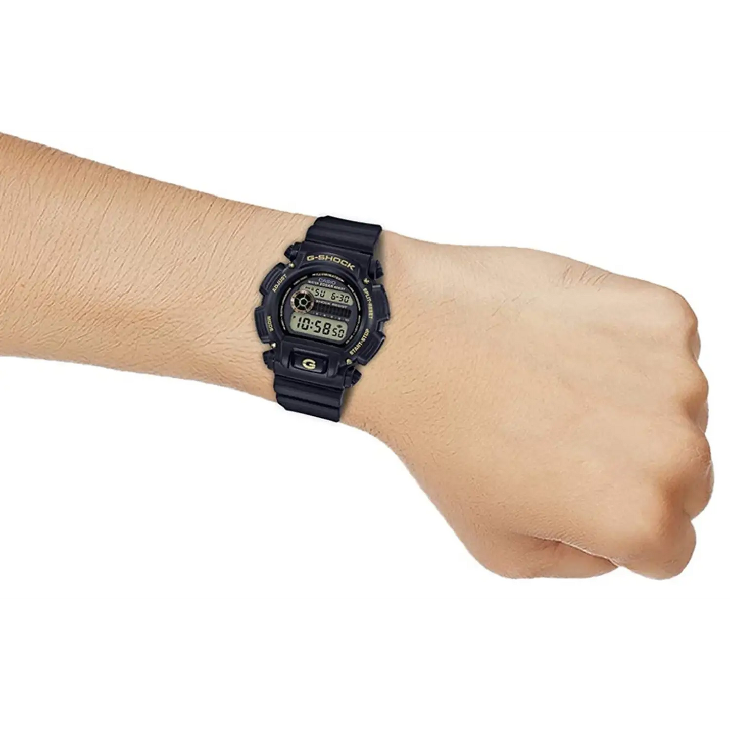 Casio G-Shock Digital Quartz Stopwatch 200m Black Resin