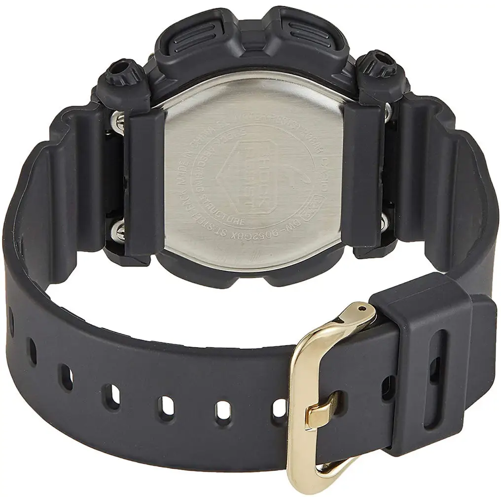 Casio G-Shock Digital Quartz Stopwatch 200m Black Resin