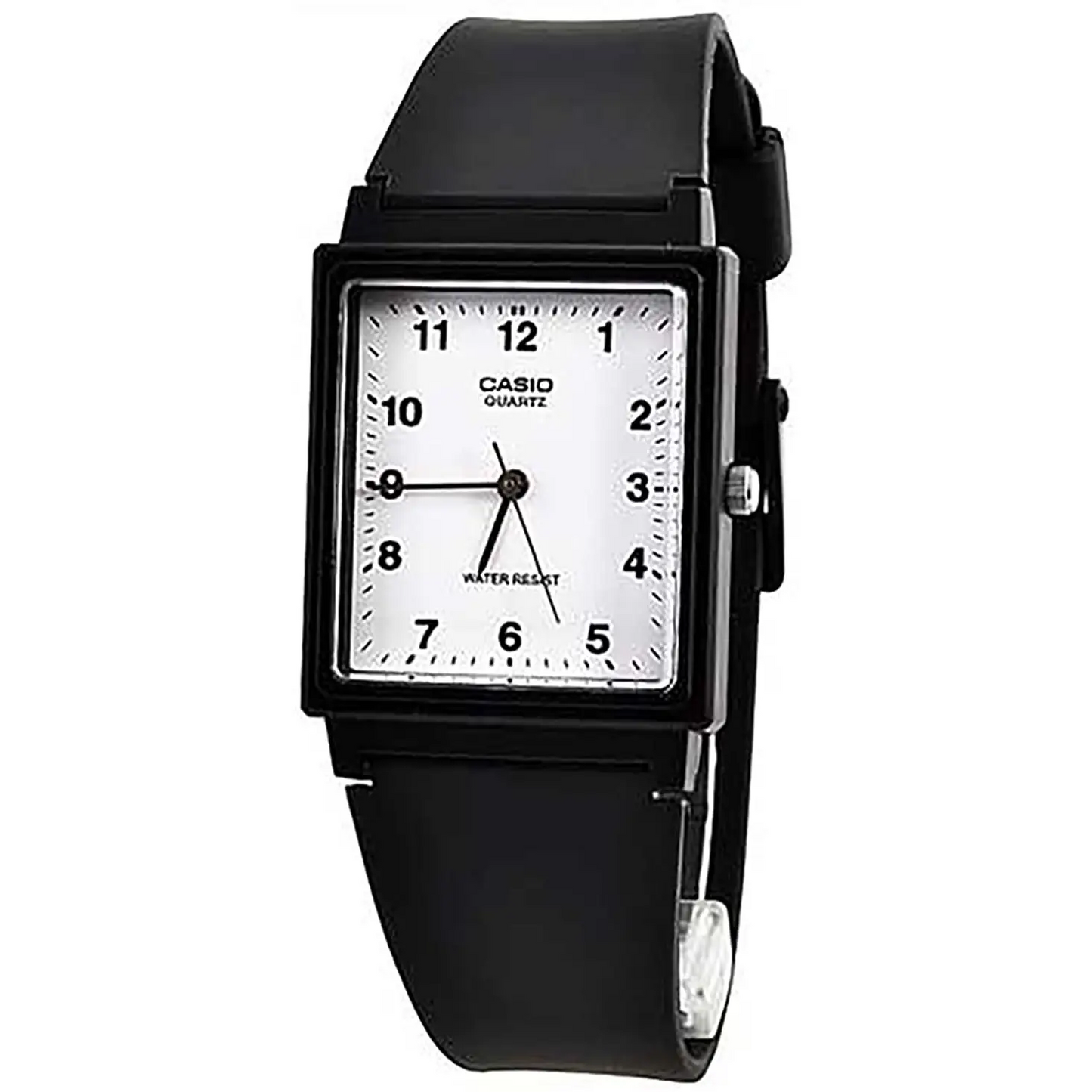 Casio General Men’s Black Analog with White Dial Watch