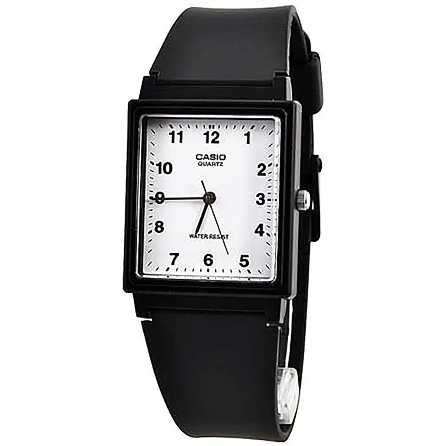 Casio General Men’s Black Analog with White Dial Watch