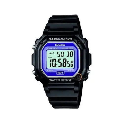 Casio Kids Black Chronograph Watch F-108WHC-1BCF - Watches