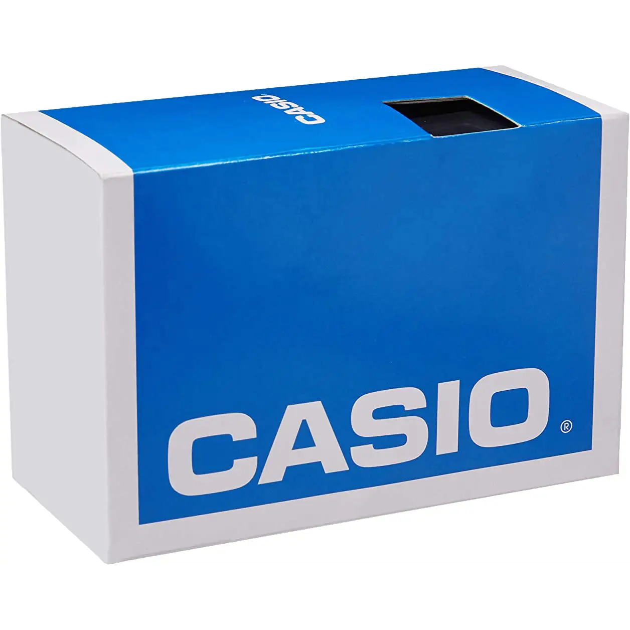 Casio Men Digital Quartz Vibration Alarm 100m Blue Resin