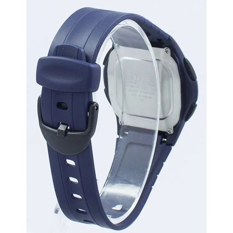 Casio Men’s 10-Year Battery Digital Blue Resin Watch