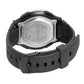 Casio Men’s Ana-Digi 100m Stainless Steel Black Resin Watch