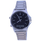Casio Men’s Ana-Digi Dual Time Black Dial Stainless Steel