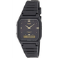 Casio Men’s Analog-Digital Black Dial Black Resin Watch