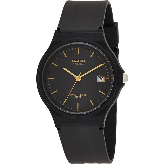Casio Men’s Analog Quartz Black Dial Black Resin Watch