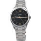Casio Men’s Analog Quartz Black Dial Stainless Steel Watch