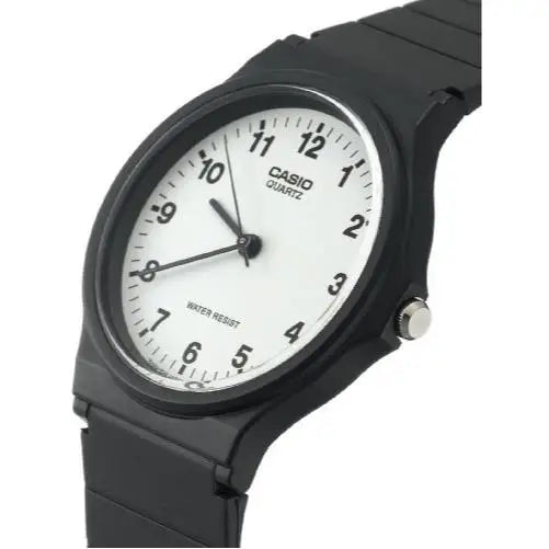 Casio Men's Analog Quartz Black Resin Watch MQ24-7B – shopemco