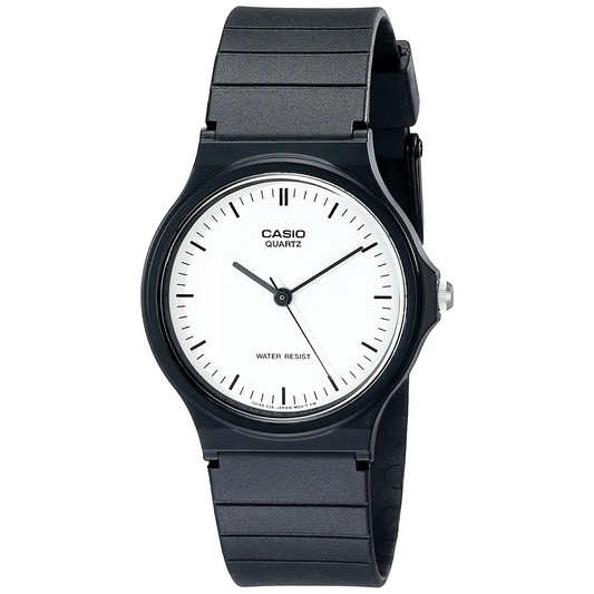 Casio Men’s Analog Quartz Black Resin Watch MQ24-7E -