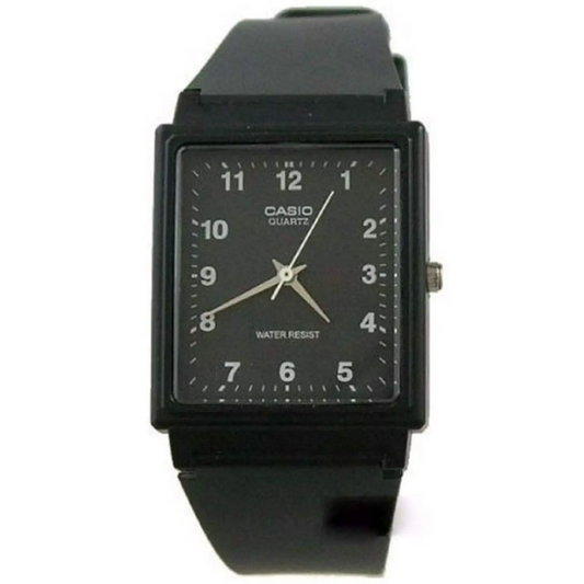 Casio Men’s Analog Quartz Black Resin Watch MQ27-1B -