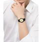 Casio Men’s Analog Quartz Gold Tone Black Resin Watch