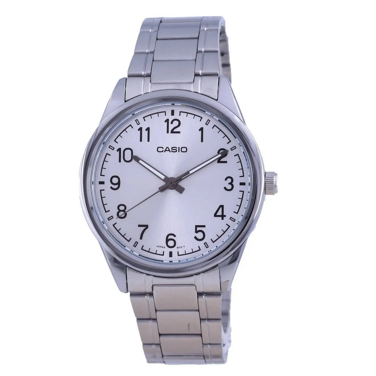 Casio Men’s Analog Quartz Silver Tone Dial Stainless Steel