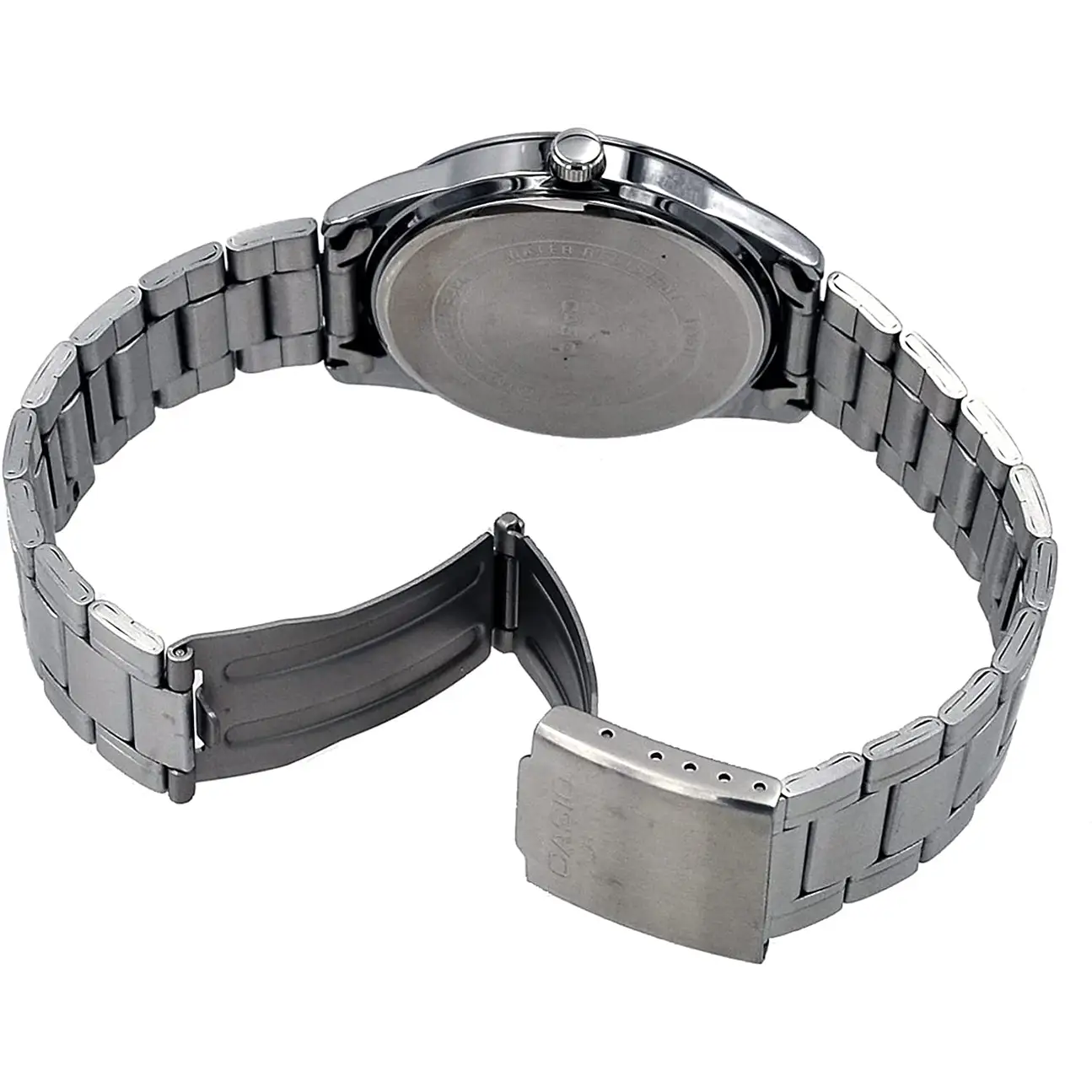 Casio Men’s Analog Quartz Silver Tone Dial Stainless Steel