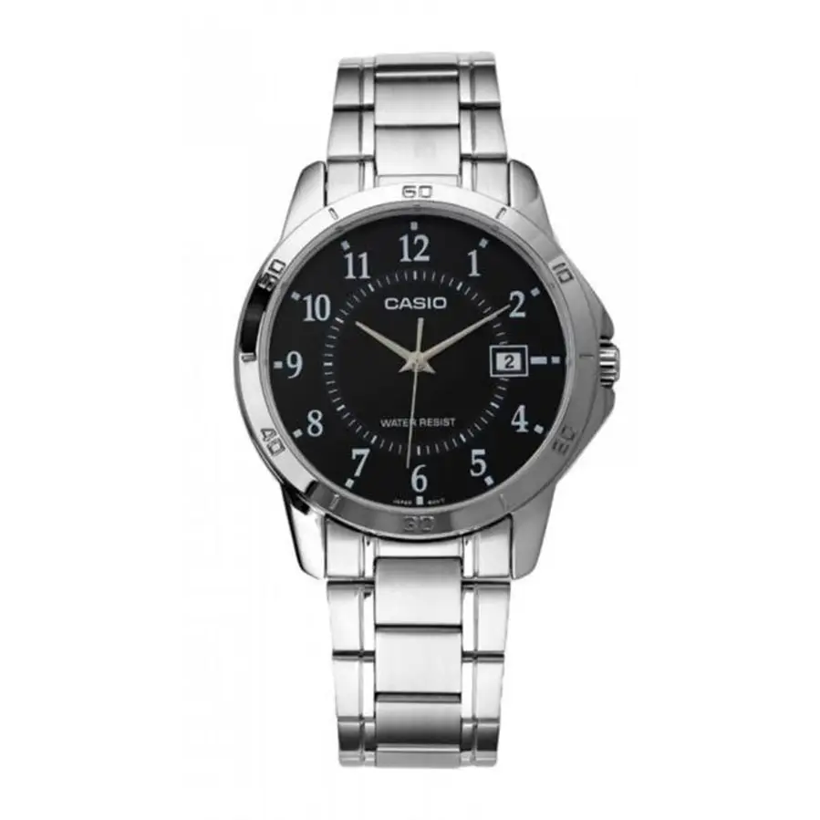 Casio Men’s Analog Quartz Stainless Steel Watch MTPV004D-1B