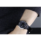 Casio Men’s Analog Quartz Stainless Steel/Black Leather