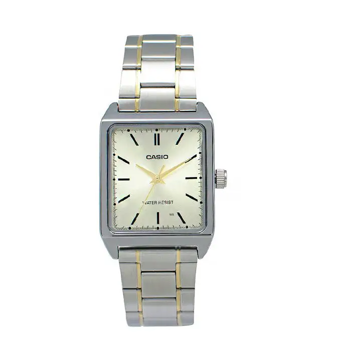 Casio Men’s Analog Quartz Two Tone Stainless Steel Watch