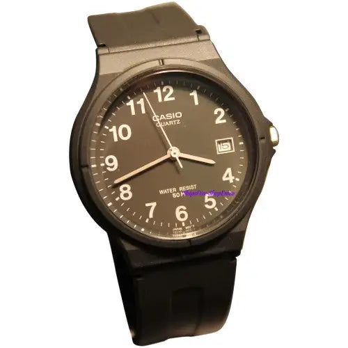 Casio Men’s Black Casual Analog with Date Watch MW59-1B -