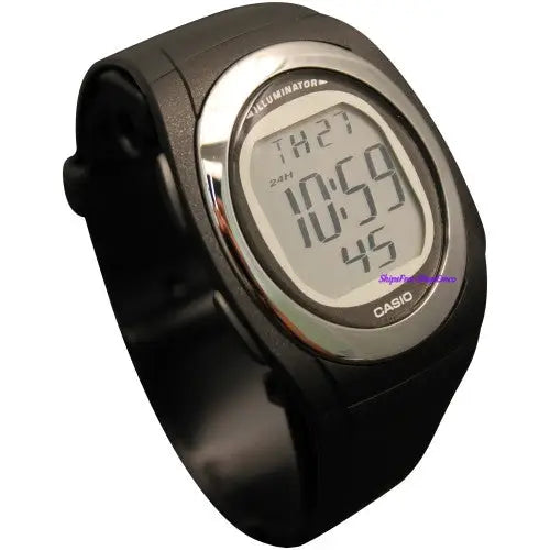 Casio Men’s Black Digital Alarm Watch Illuminator FE10 -