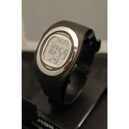 Casio Men’s Black Digital Alarm Watch Illuminator FE10 -