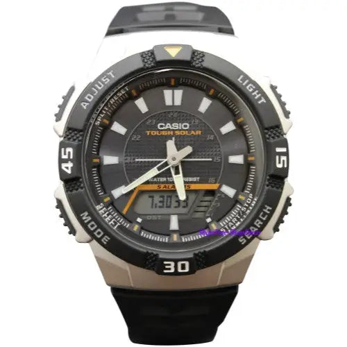 Casio Men’s Black Tough Solar Alarm Sports Watch