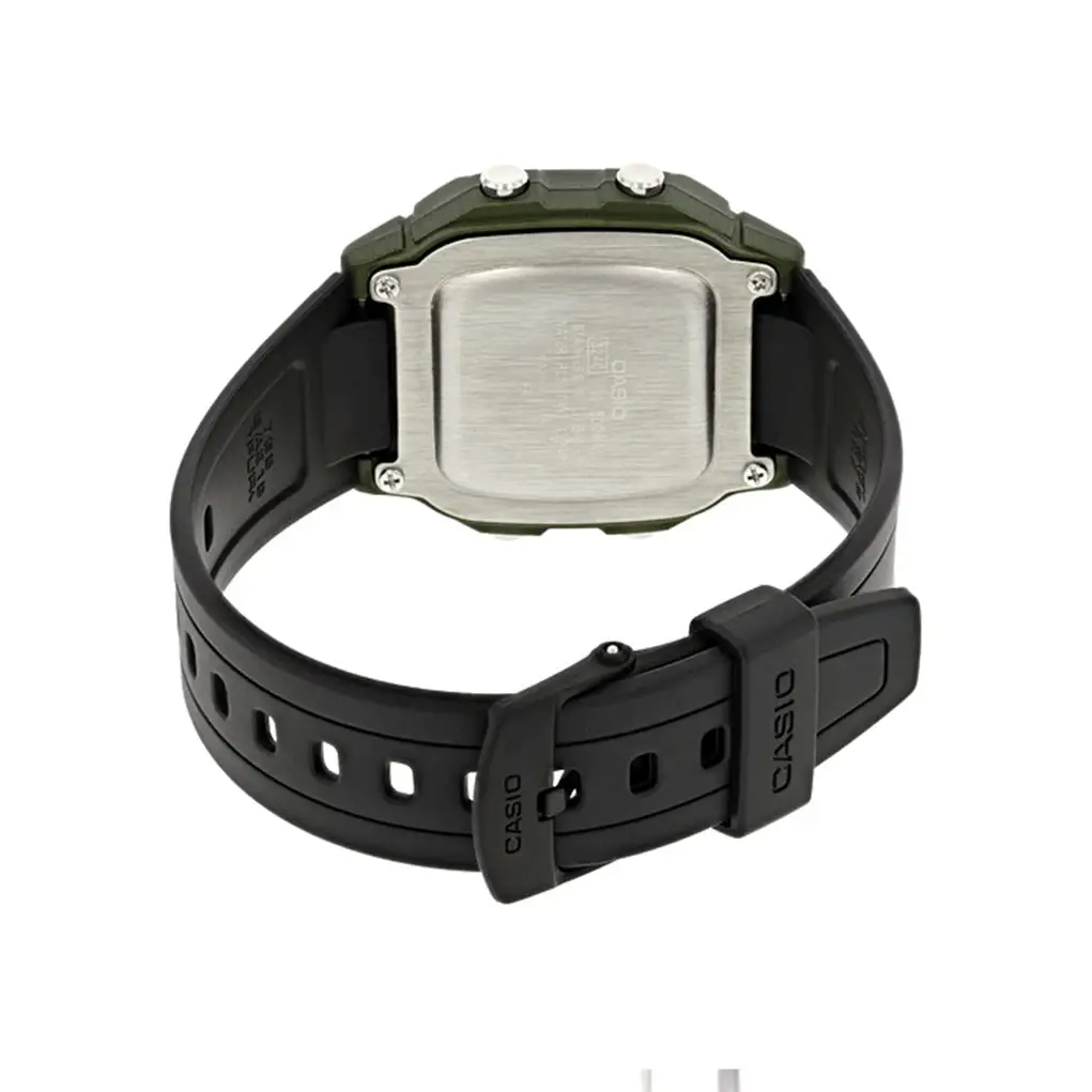 Casio Men’s Classic Digital 10-Year Battery Green/Black