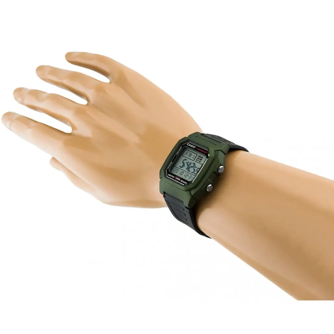 Casio Men’s Classic Digital 10-Year Battery Green/Black