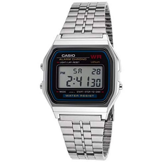 Casio Men’s Classic Digital Quartz Stainless Steel Watch