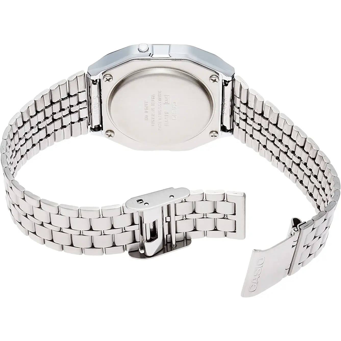 Casio Men’s Classic Digital Quartz Stainless Steel Watch