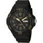 Casio Men’s Classic Quartz 100m 12/24 Hour Black Resin Watch
