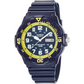 Casio Men’s Classic Quartz 100m Blue Resin Watch