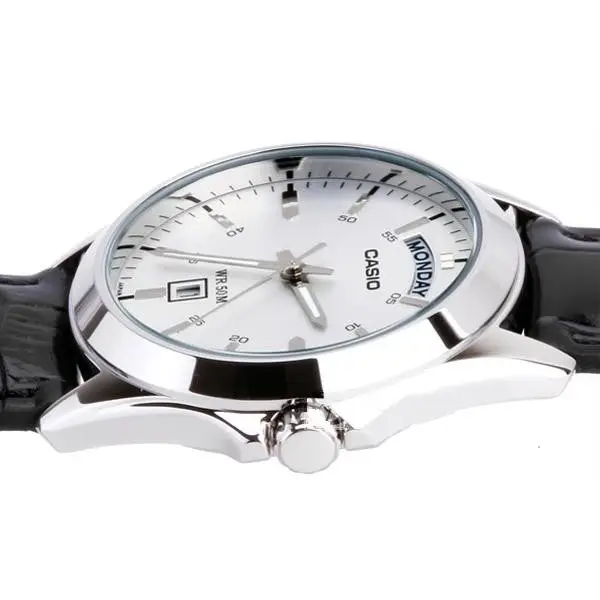 Casio Men’s Classic Silver Watch MTP1370L-7A - Watches