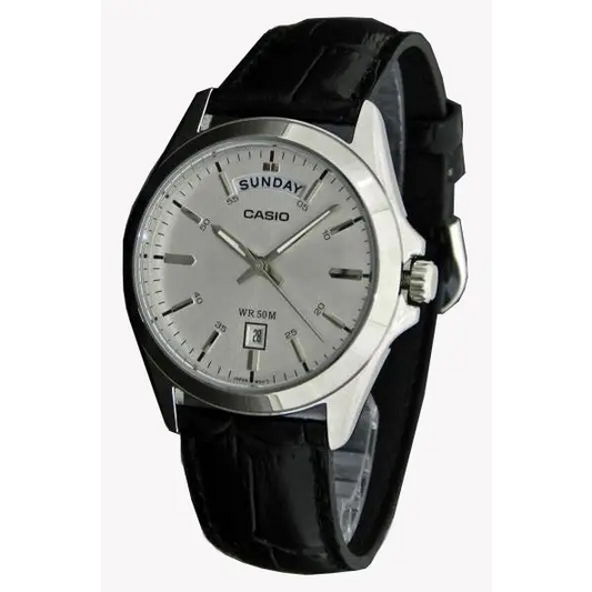 Casio Men’s Classic Silver Watch MTP1370L-7A - Watches