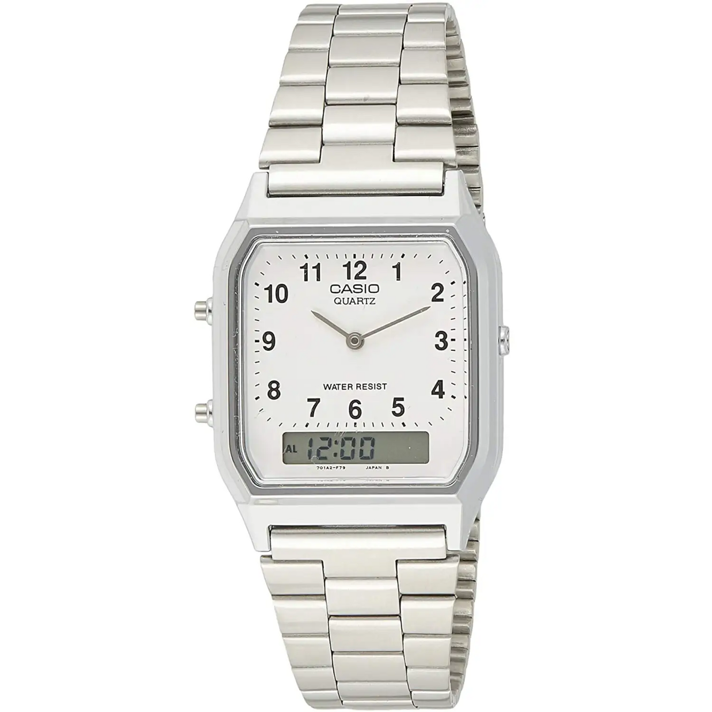 Casio Men’s Classic Stainless Steel Watch AQ230A-7B -