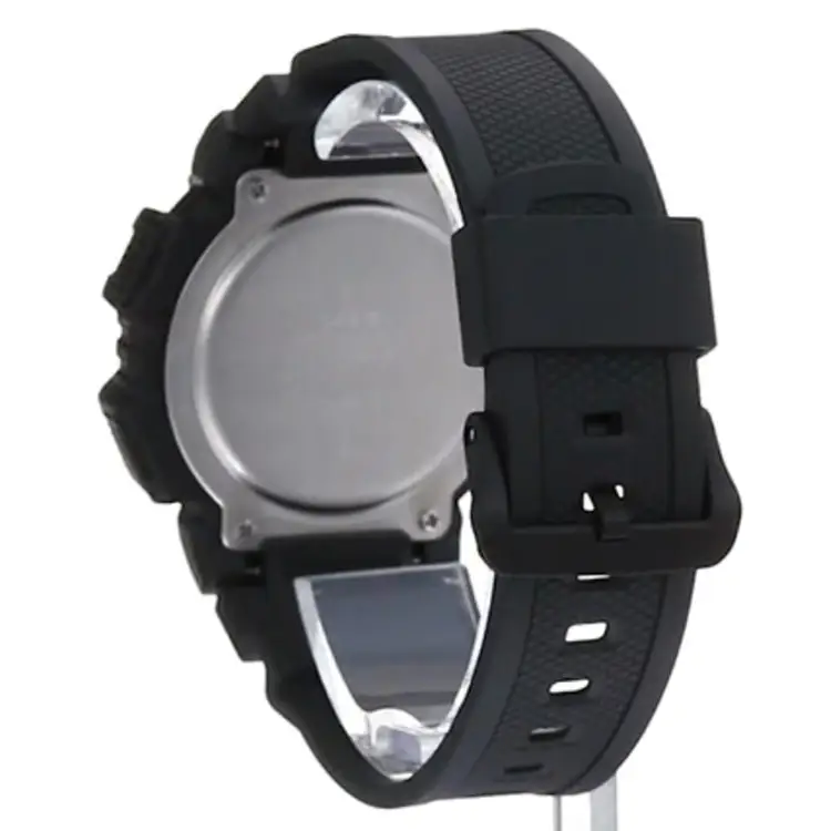 Casio Men’s Digital 10-Yr Battery World Time 100m Black
