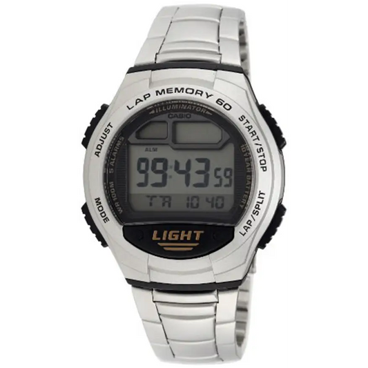 Casio Men’s Digital Quartz 60-Lap Memory Resin / Stainless