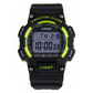 Casio Men’s Digital Quartz Vibe Alert 100m Green/Black Resin