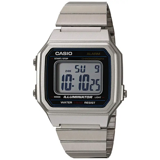 Casio Men’s Digital Resin/Stainless Steel Watch B650WD-1A -