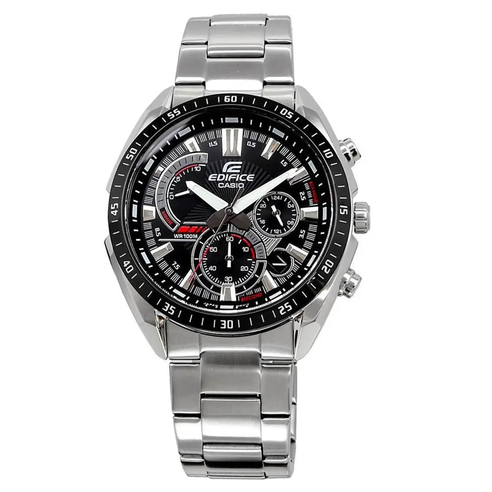 Casio Men’s Edifice Quartz Chronograph 100m Stainless Steel