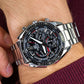 Casio Men’s Edifice Quartz Chronograph 100m Stainless Steel