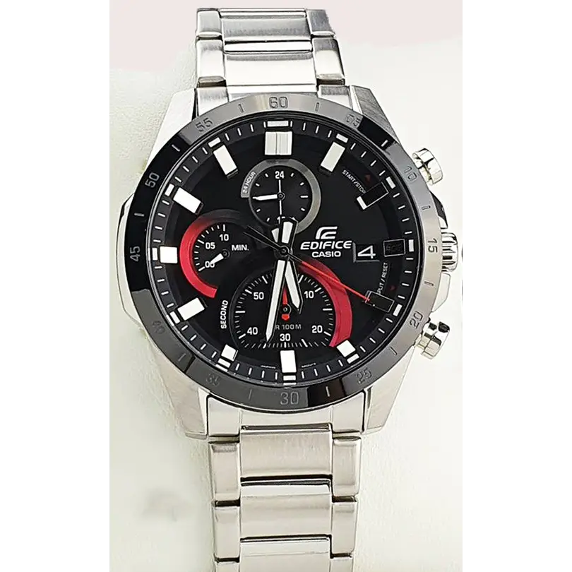 Casio Men’s Edifice Quartz Chronograph 100m Stainless Steel