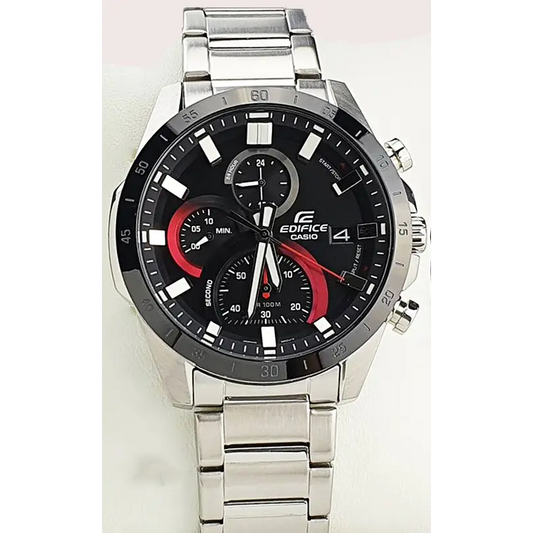 Casio Men’s Edifice Quartz Chronograph 100m Stainless Steel
